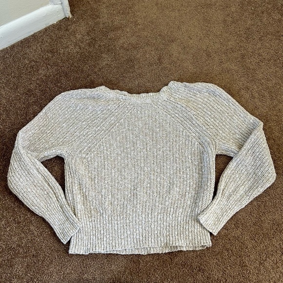 Free People Cream Knit Sweater - Picture 4 of 4